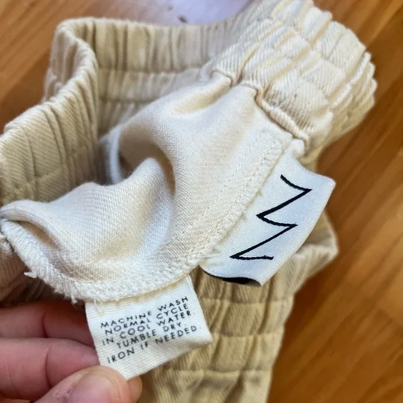 Elizabeth Suzann Clyde pants in natural cotton twill - Picture 5 of 7